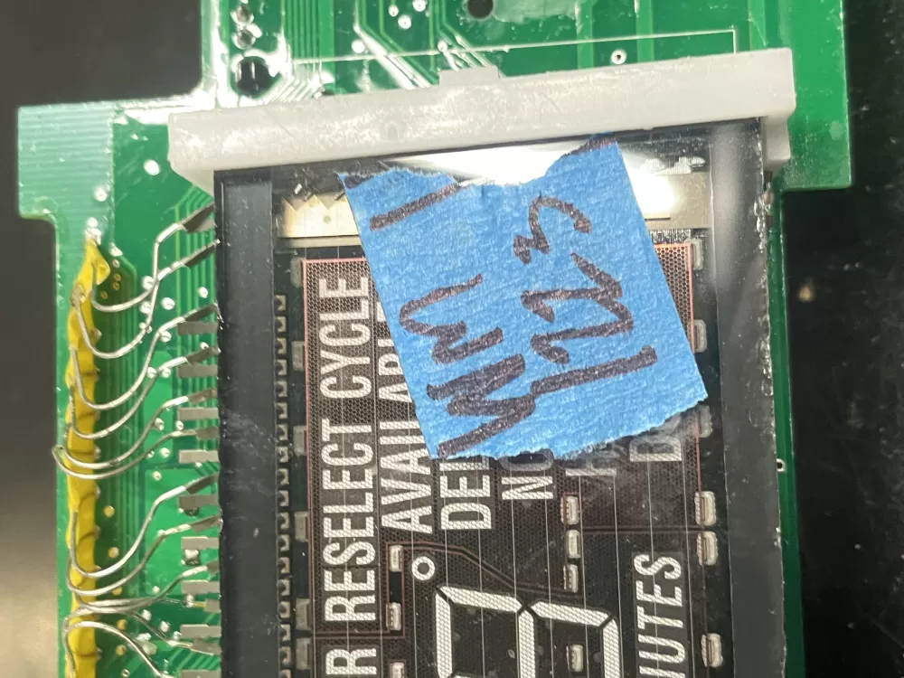 Whirlpool W10852653 Washer Control Board LCD Display Interface AZ22690 | WM1223