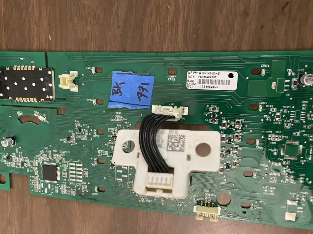 Whirlpool Washer W10754162 B Main Control Board AZ85893 | BK771