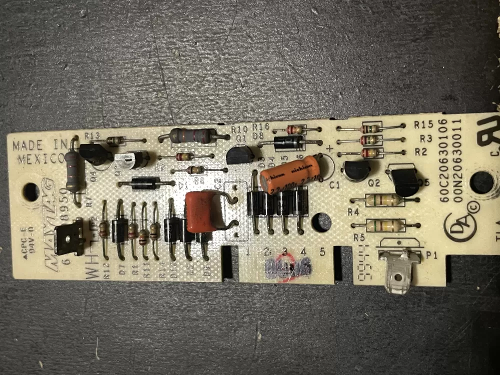 Maytag 6 3708950 63708950 60C20630106 Dryer Control Board AZ29149 | WM181
