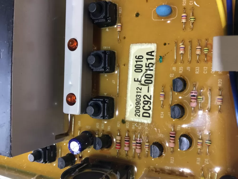 Samsung DC92 00151A Washer Control Board AZ74716 | NRV564