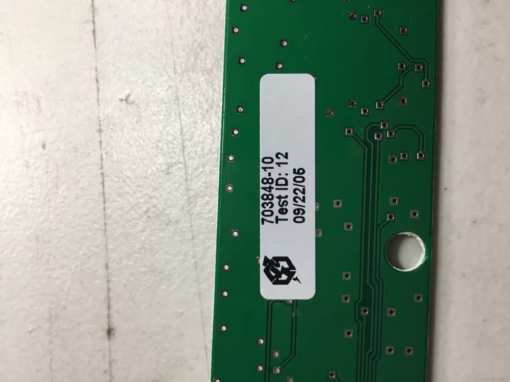 Kenmore Dispenser Control Board 703848-10 AZ40299 | NR20