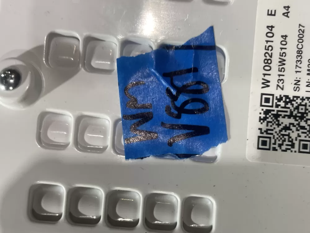 Maytag W10679028 W10825104 W10911040 Washer Control Panel AZ192871 | Wmv881