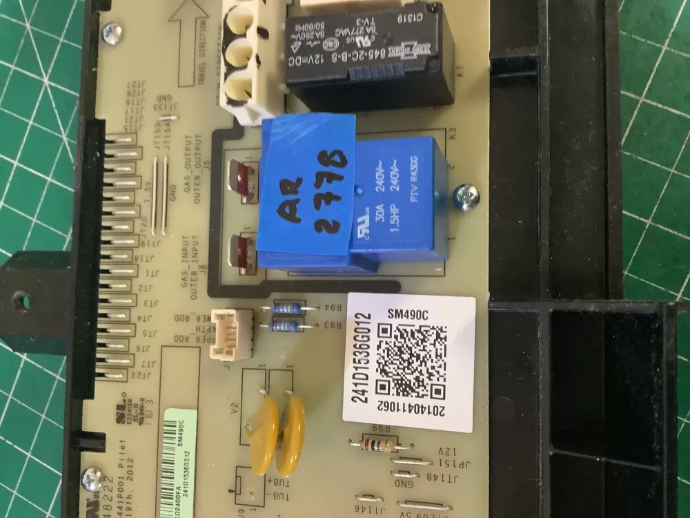 GE 241D1536G012 Washer Control Board AZ199199 | AR2778