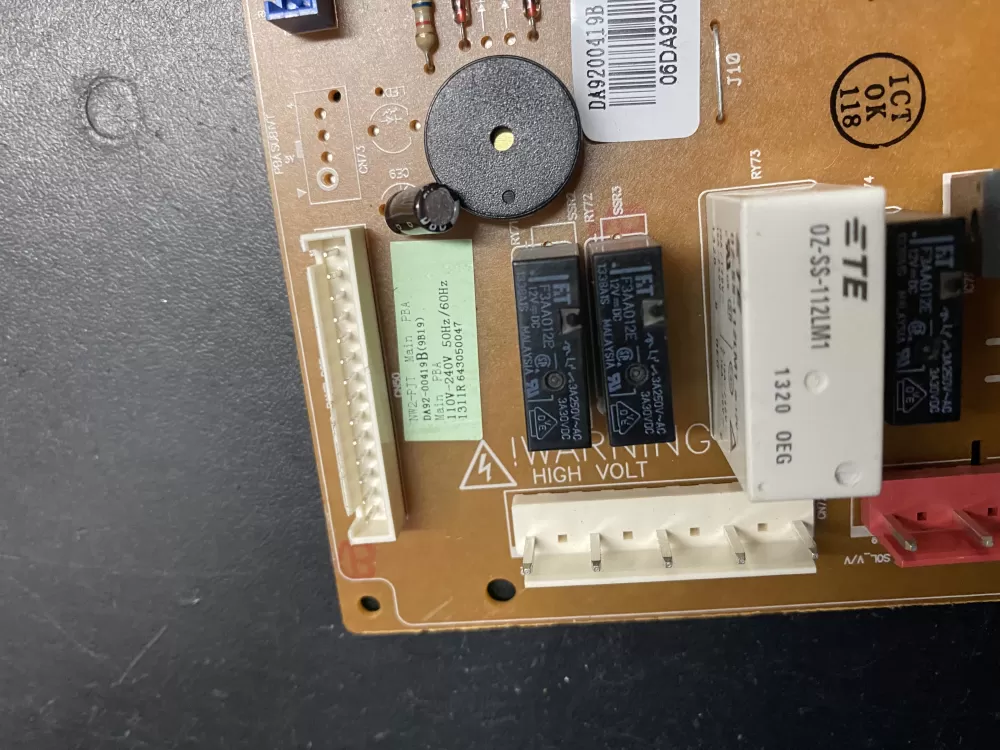 Samsung DA92 00205B 00419B Refrigerator Control Board AZ16506 | BK822