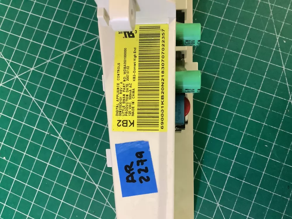 GE 00N21830101 WDBA0501000000 WH12X10355 Washer Control Board