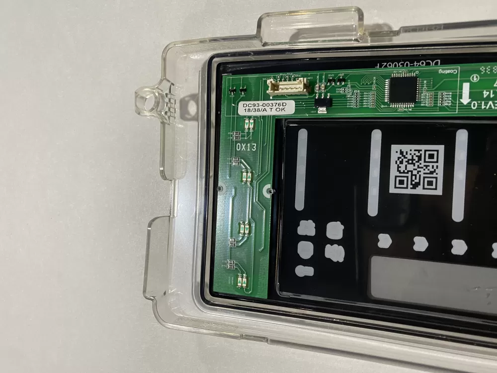 Samsung Washer Control Inlay DC93-00376D DC64-03116B AZ185726 | BK2721