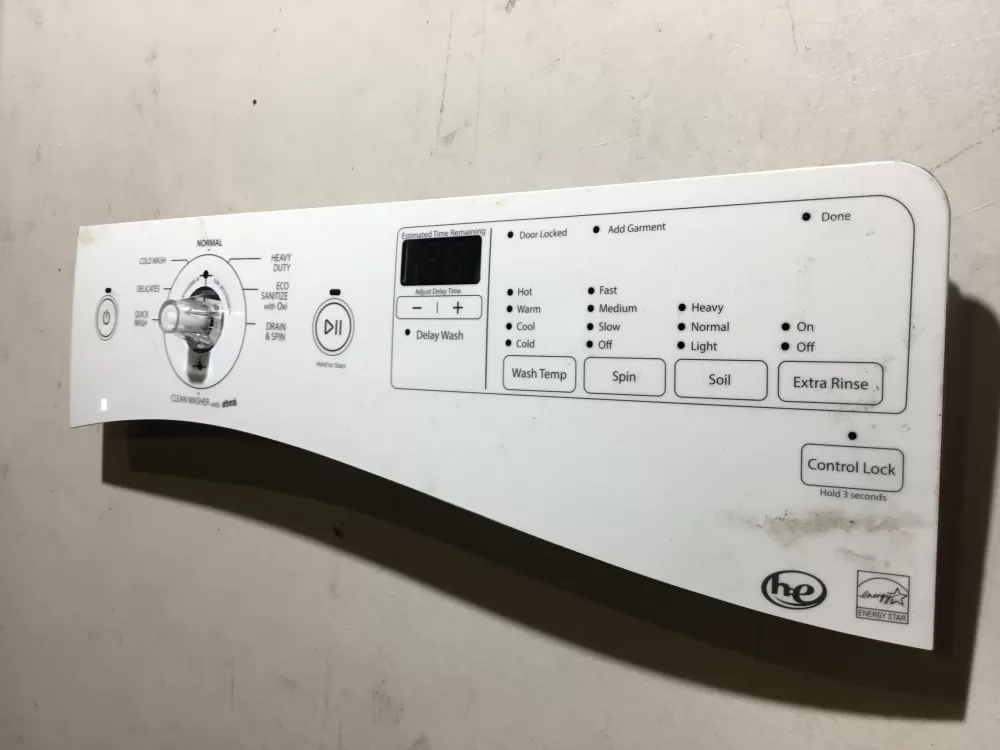 Whirlpool AP6024018 W10433082 W10750475 WPW10750475 PS11757368 Washer Control Panel
