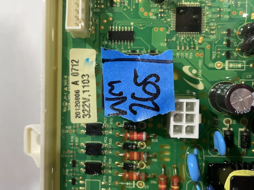 OEM DC92-01606C Samsung Control 20120806 AZ185635 | WM265