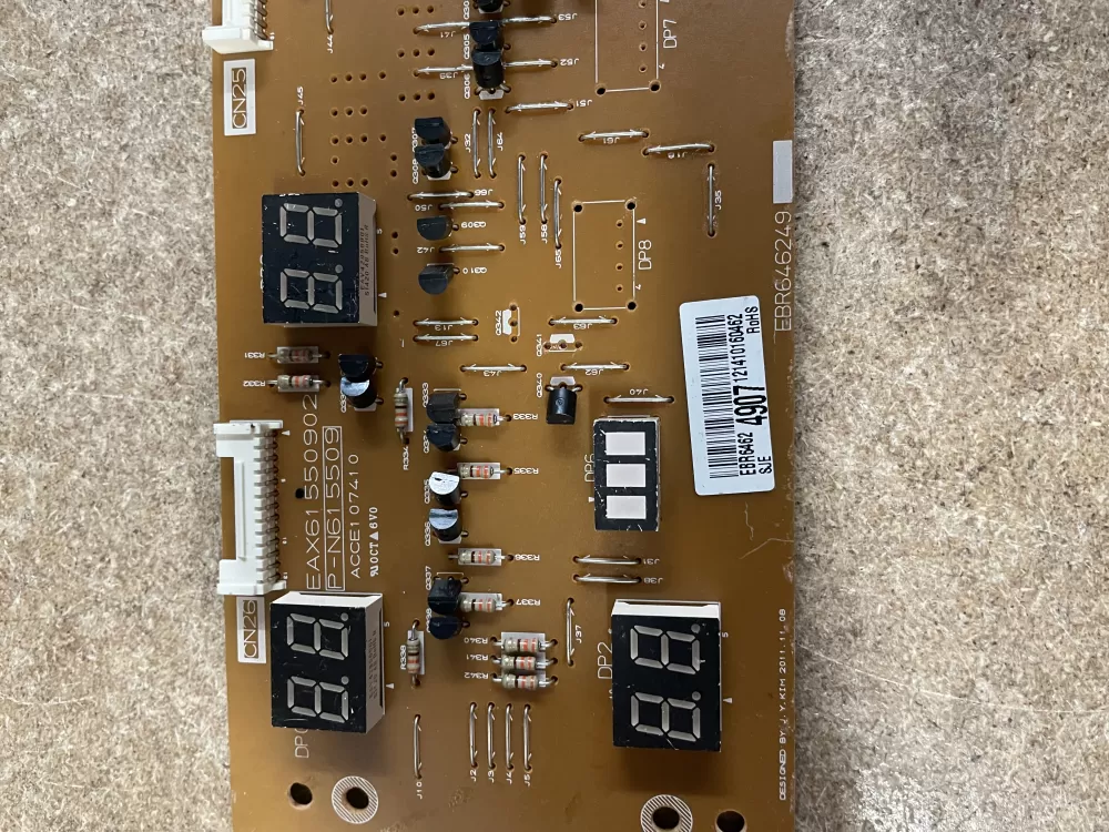 LG EBR64624908 EBR64624907 PS7792510 Range Board Control AZ21769 | KM1215