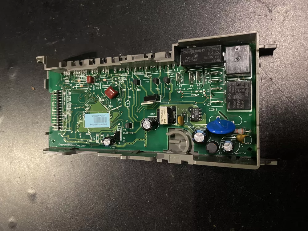 Whirlpool  Maytag  KitchenAid  Kenmore AP6018710 W10130968 W10208674 W10285179 WPW10285179 PS11752012 Dishwasher Control Board