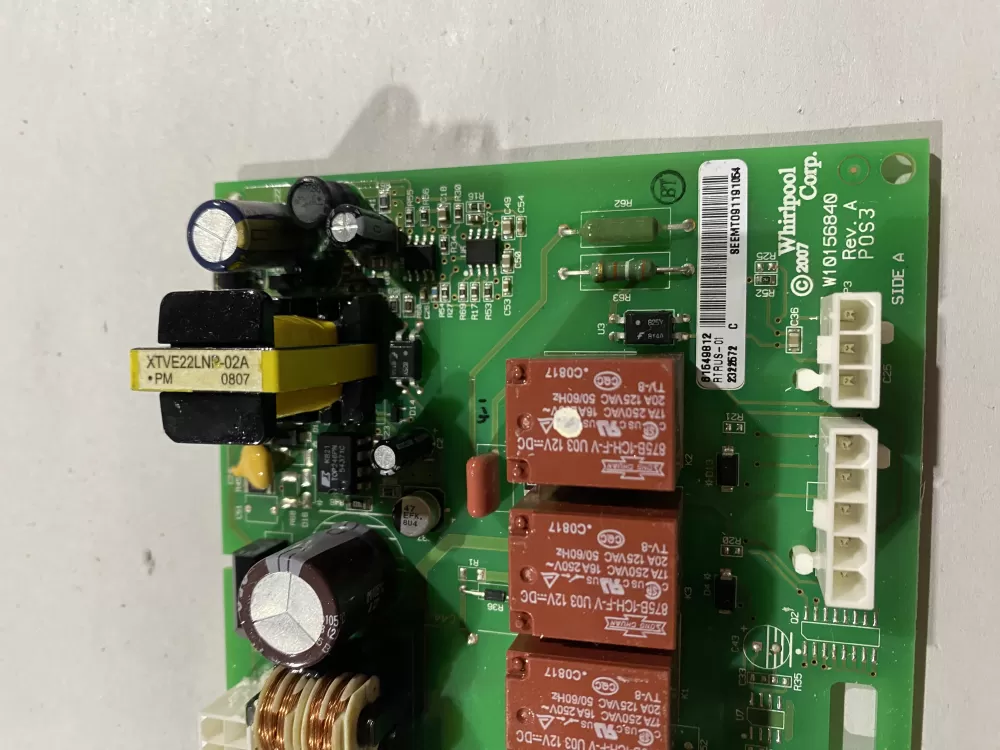Whirlpool W10259855 W10156840 Refrigerator Control Board AZ186035 | BK2726