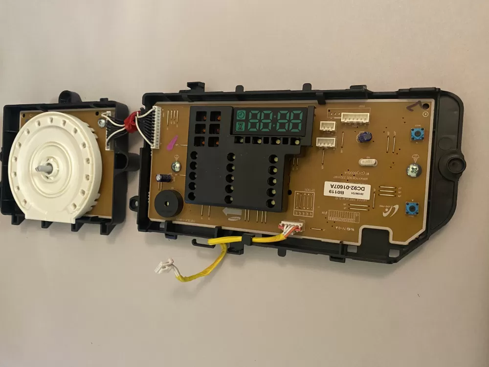 Samsung DC92-01607A Dryer Control Board Interface