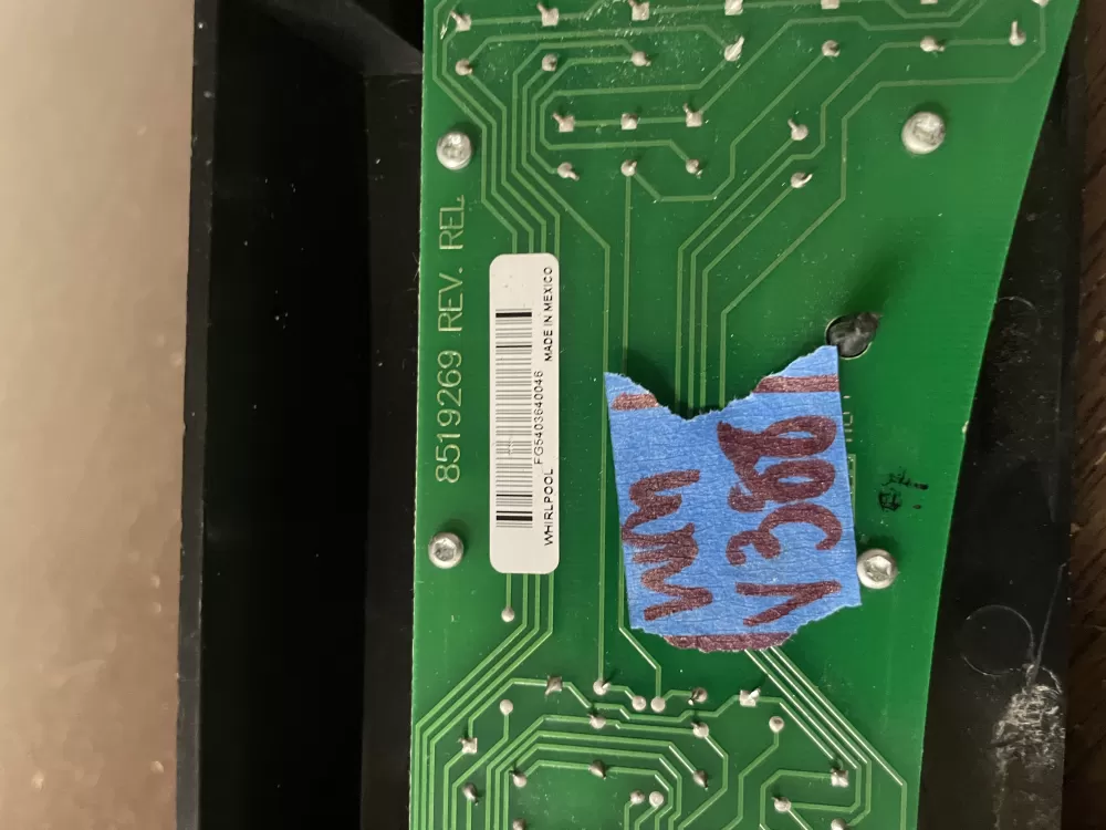 Whirlpool Kenmore WP8529879 8519269 Dryer Control Board AZ48071 | Wmv388