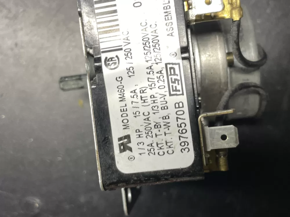 Whirlpool 3976570 PD00003512 3406708 WP3976570 Dryer Timer AZ35880 | Wm443
