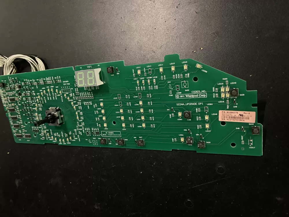 Whirlpool W10563776 Washer Control Board AZ26221 | BK135