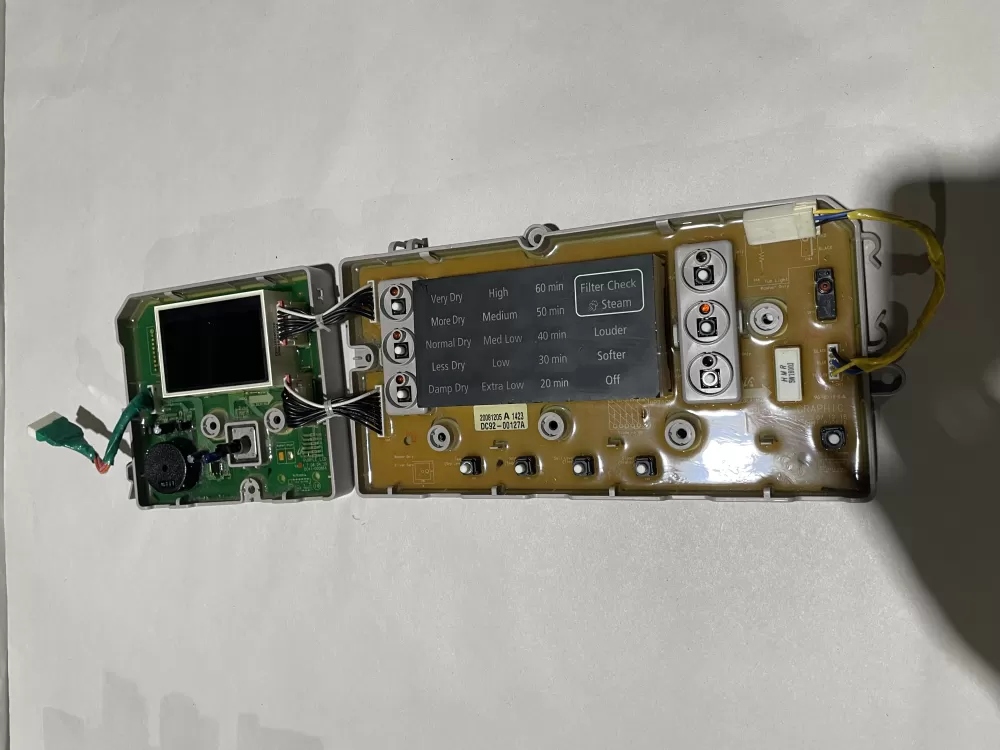 Samsung DC92-00127A Dryer Control Board