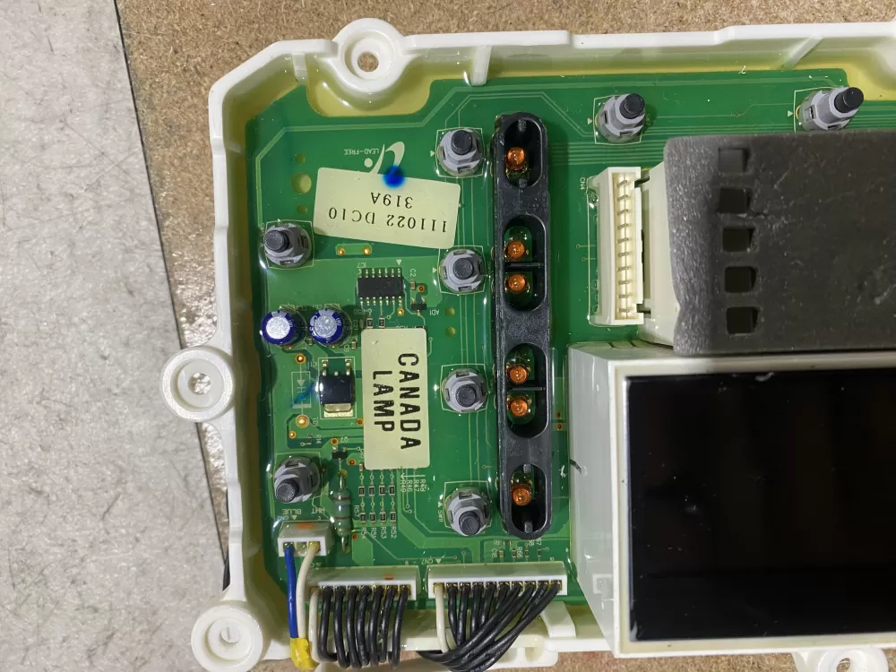 Samsung DC92-00319A Washer Control Board Vrt Steam Panel AZ69602 | BKV604