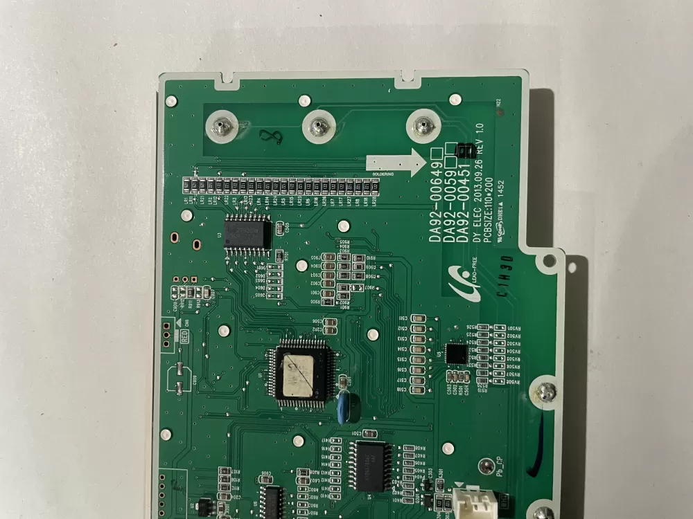 Samsung DA92 00451B Refrigerator Control Board Dispenser AZ202863 | KM2689