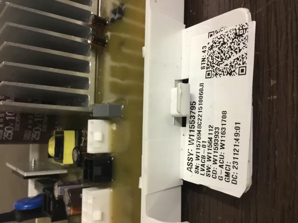 KitchenAid Roper Estate W11553795 Washer Control Board AZ15853 | NR218