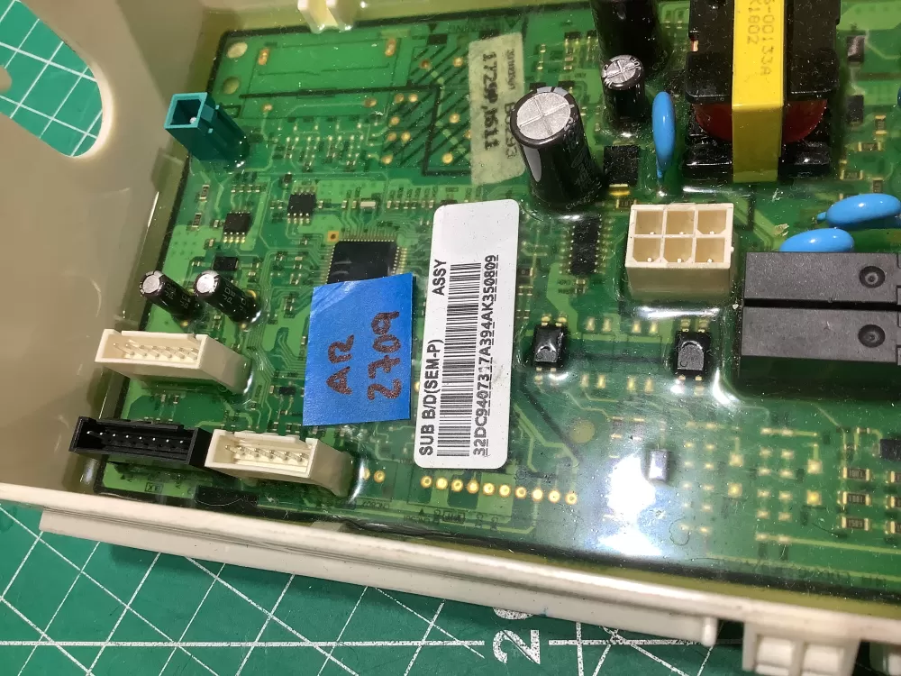 Samsung DC94-07317A Dryer Control Board AZ183700 | AR2709