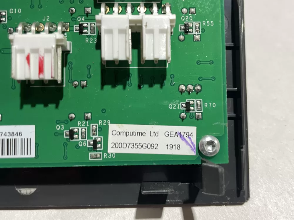 GE 200D7355G092 WR55X30691 Refrigerator Control Board AZ136499 | Wm2265