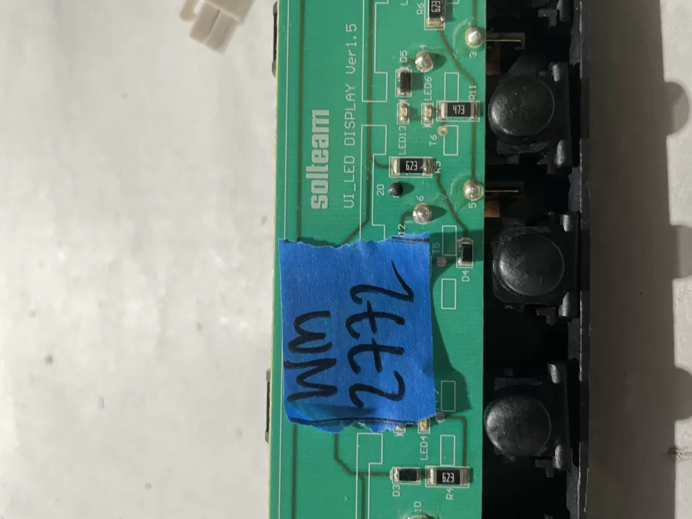 Whirlpool SOLTEAM U1_LED DISPLAY Refrigerator Control Board AZ198920 | Wm2772