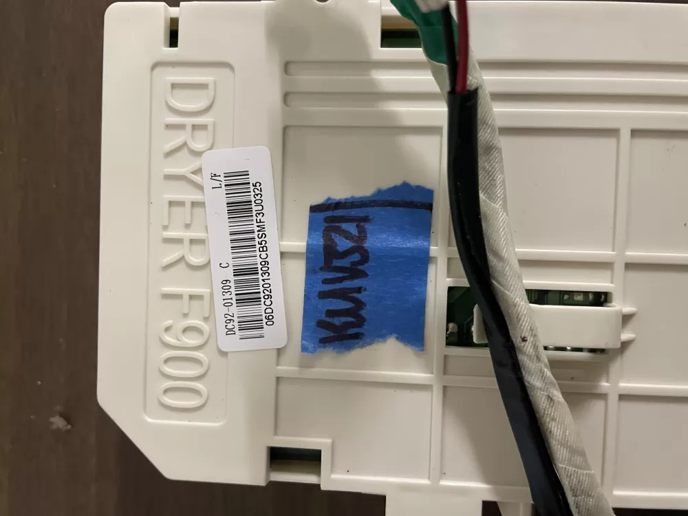 Samsung DC92 01309C DC9201309C Dryer Control Board AZ82577 | KMV321