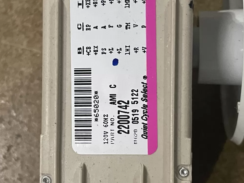 Maytag 2200742 Washer Timer Control AZ26969 | WM37