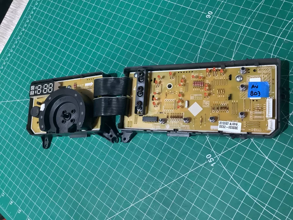Samsung PDC92 00303C Washer Control Board User Interface AZ188557 | AV803