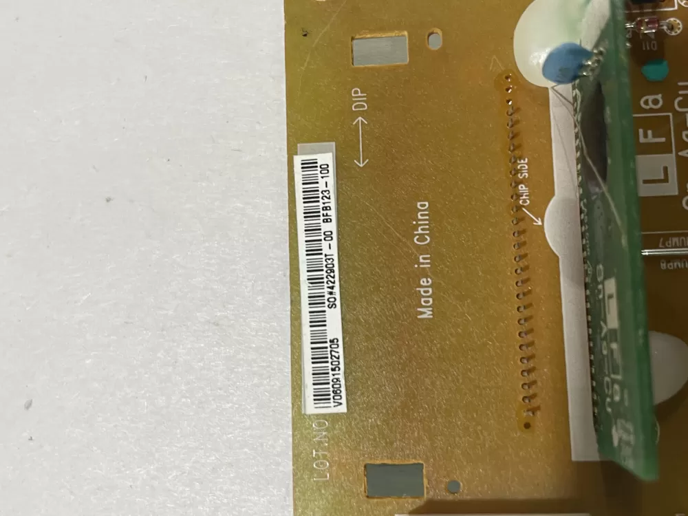 GE BFB123-100 Microwave Control Board V05101241014 AZ166153 | Wm2564