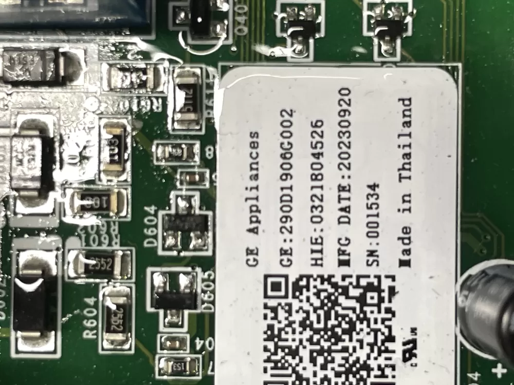 GE Washer 290D1906G002 Control Board AZ35870 | Wm445