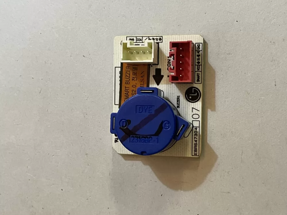LG EBR64730423 EBR64730408 Refrigerator Control Board Buzzer