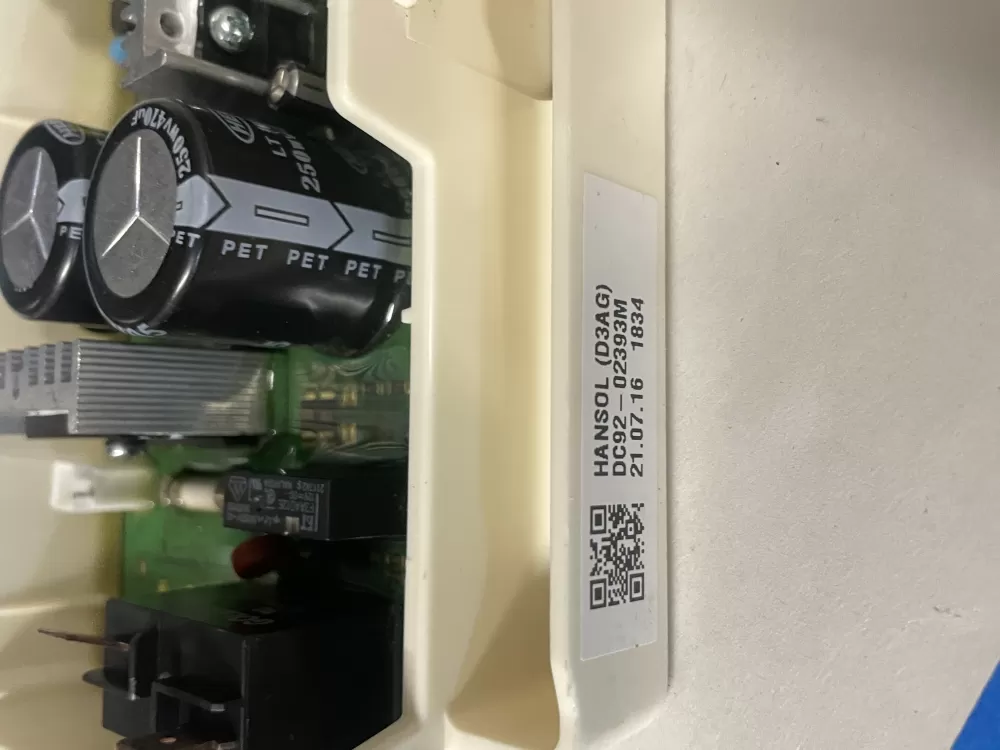 Samsung DC92-02393G DC92-02393M Washer Control Board AZ227522 | Wmv829