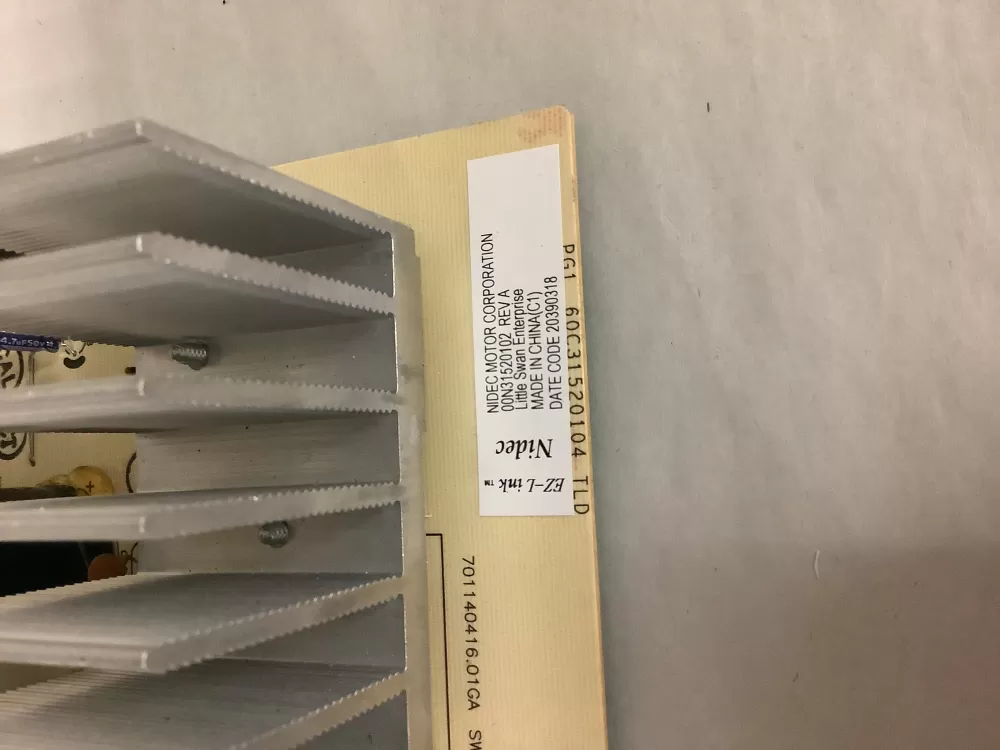 GE WASHER CONTROL BOARD 20390318 AZ207559 | ZC2804