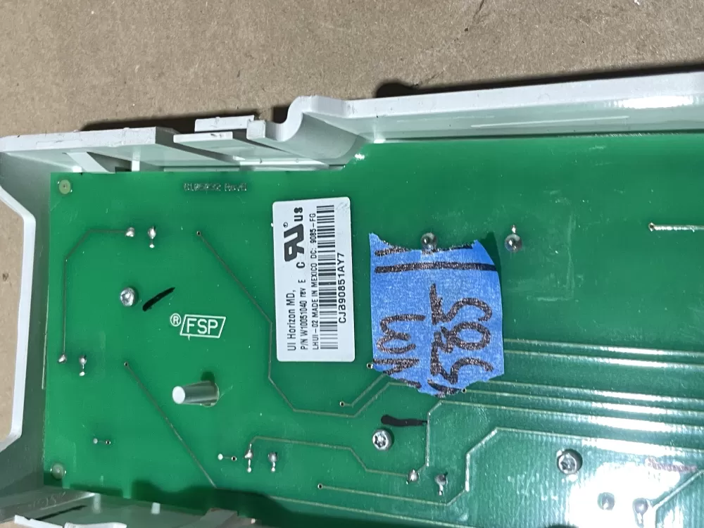 Whirlpool W10051040 Washer Control Board AZ65899 | Wmv585