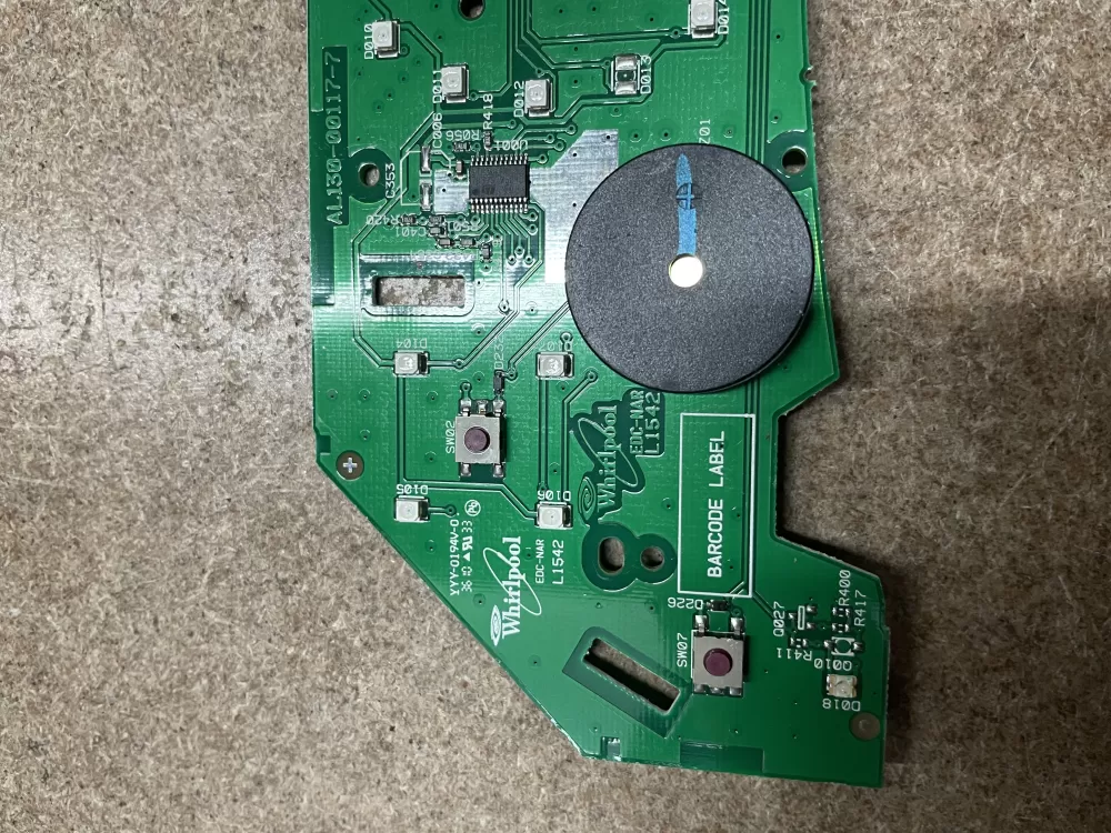 Whirlpool W10279556 Dryer Control Board AZ12590 | KM1111