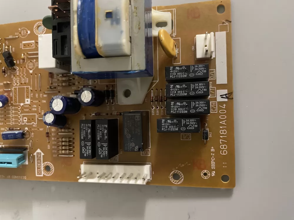 LG 687181A004A P1 6A004 Microwave Control Board 687181a004 AZ90258 | KM1038