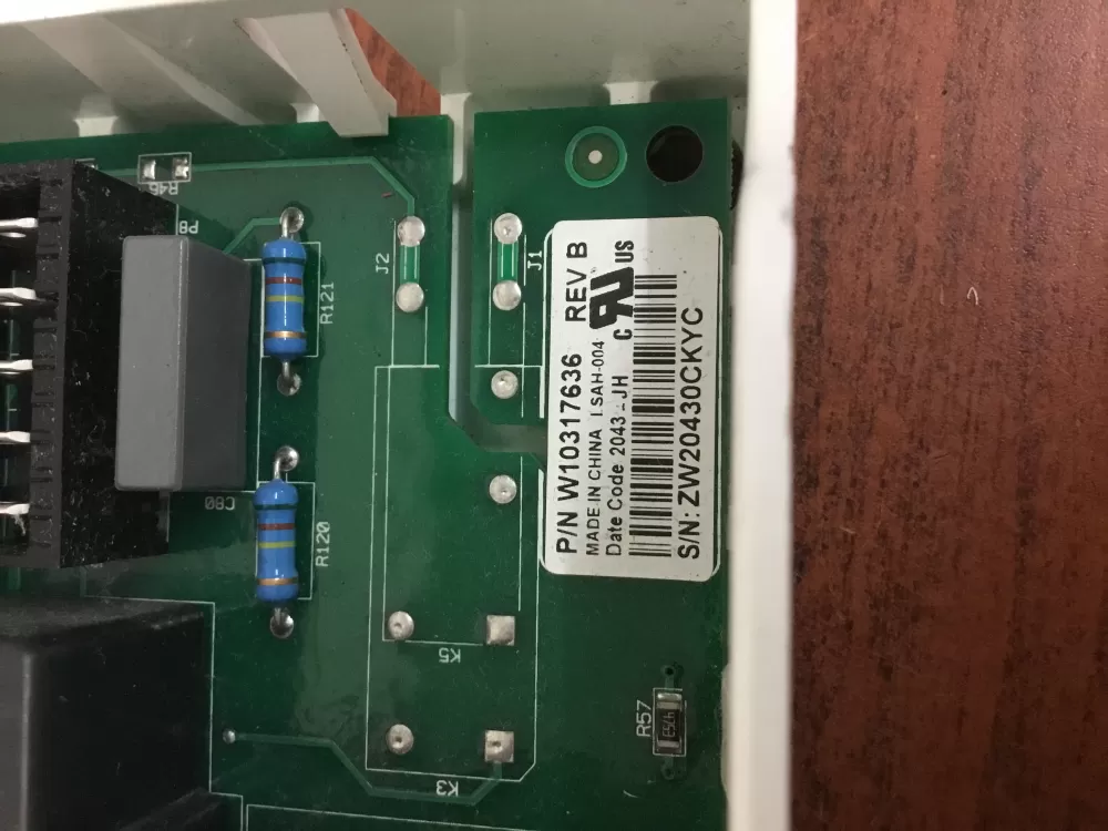 Whirlpool W10259285 W10317636 WPW10317636 Dryer Control Board AZ29166 | NR158