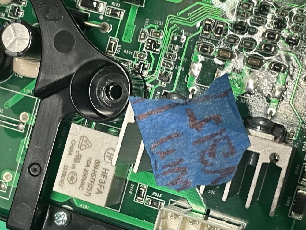 GE 290D1525G004 Washer Control Board AZ20771 | WMV175