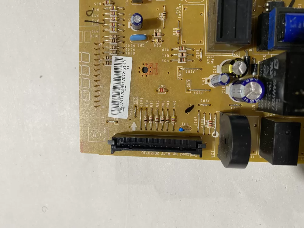 LG EBR67471709 Microwave Control Board AZ183866 | BK2713