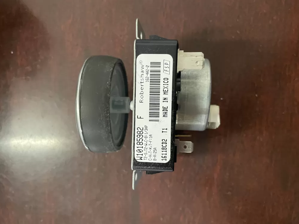 Whirlpool  Maytag  Kenmore AP6016541 W10185982 WPW10185982VP WPW10185982 PS11749831 Dryer Timer