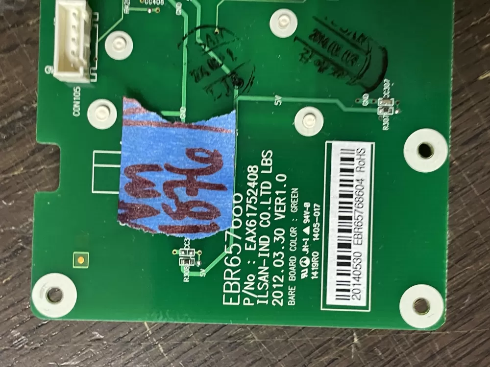 Kenmore LG EBR65768604 Refrigerator Control Board Display AZ51695 | Wm1876