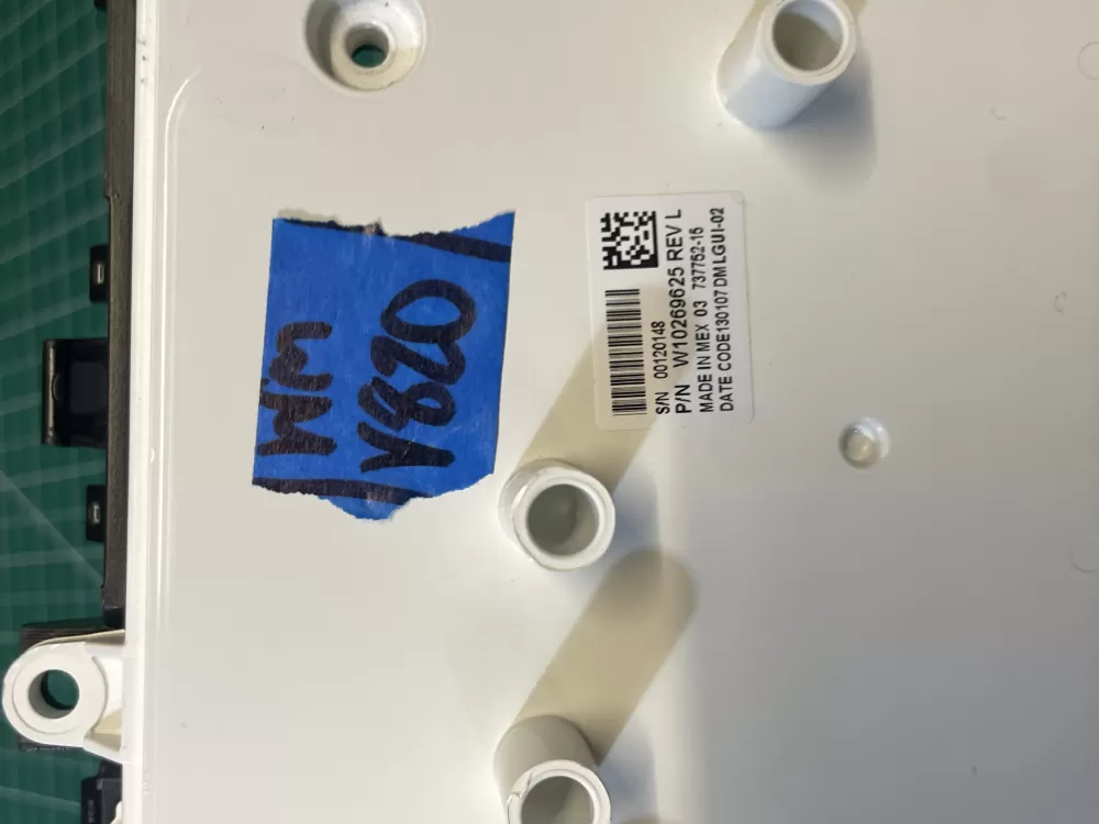 Whirlpool AP6018211 W10269625 WPW10269625 Dryer Control AZ202402 | Wmv820