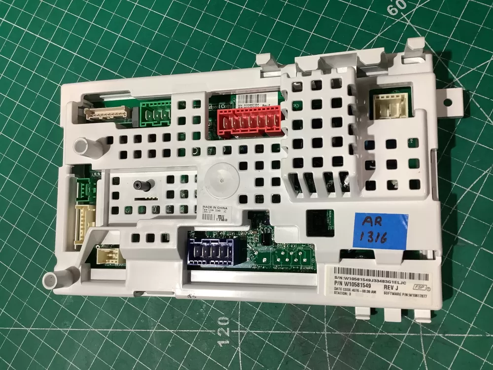 Whirlpool W10581549 W10581549 L Washer Control Board AZ196703 | AR1316