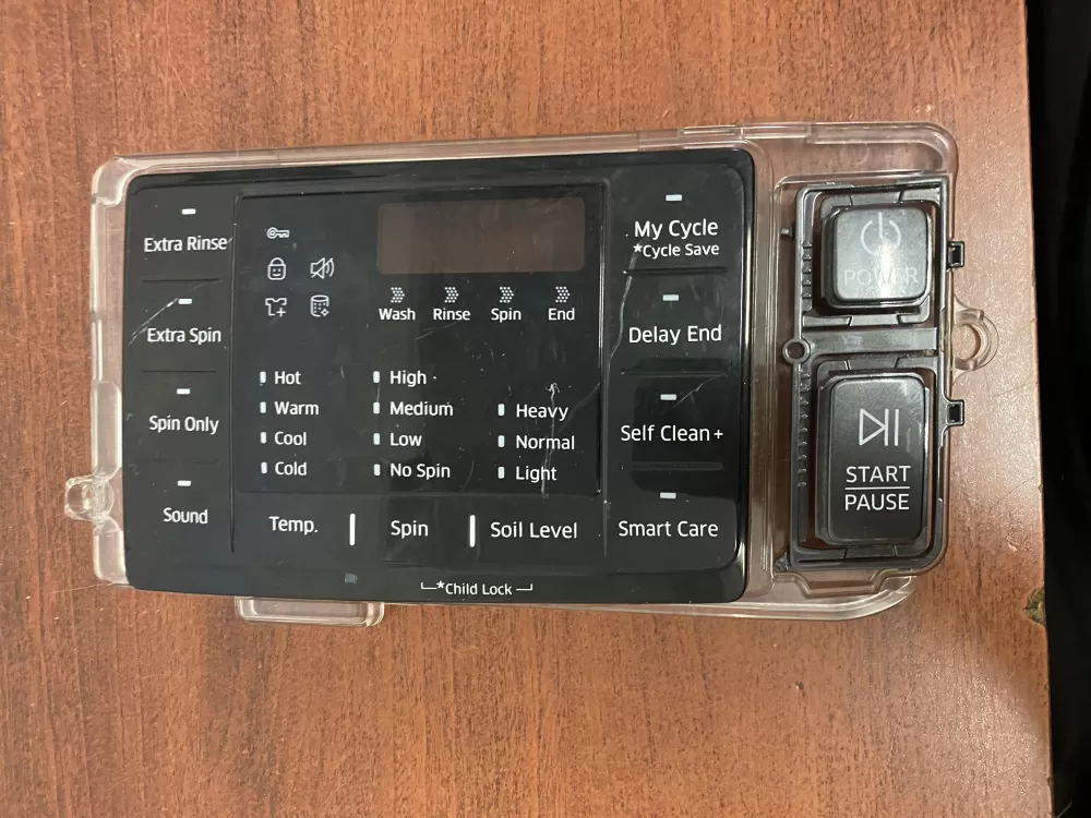 Samsung DC92-01607J  AP6243588  DC94-06643A  DC93-00376D  PS12084833 Dryer UI Control Board