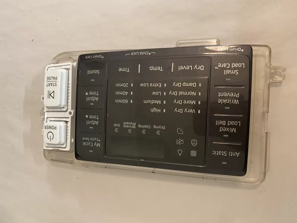 Samsung DC92-01607J  AP6243588  DC94-06643A  DC93-00376D  PS12084833 Dryer UI Control Board