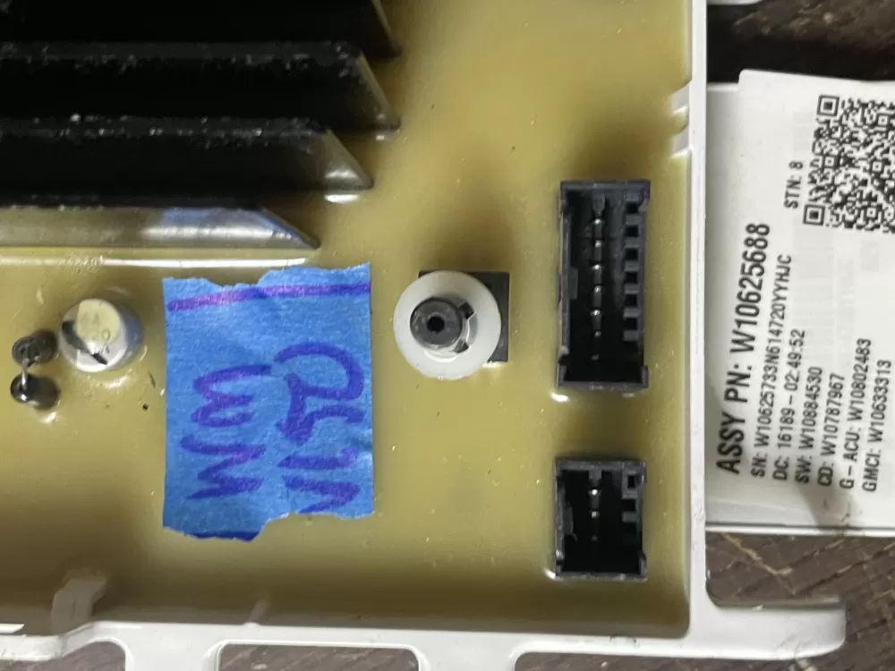Whirlpool W11105148 Washer Main Control Board AZ44192 | WmV150