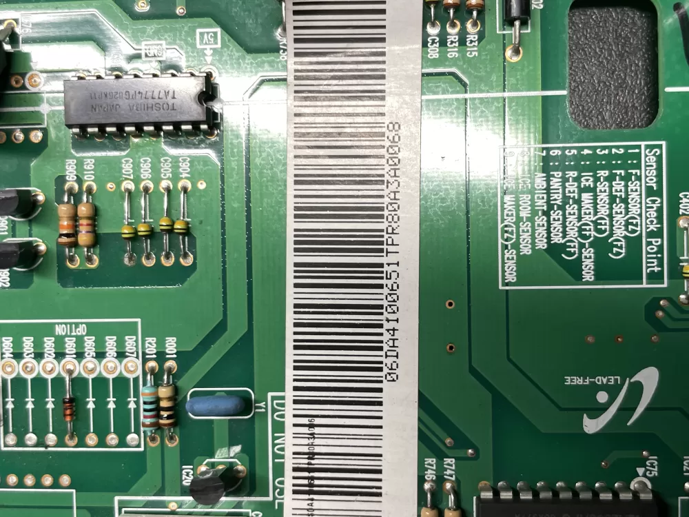 Samsung DA41-00651T Refrigerator Control Board AZ35868 | Wm445
