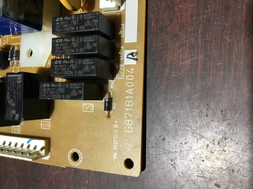 LG 687181A004A P1 6A004 Microwave Control Board 687181a004 AZ72478 | NR593
