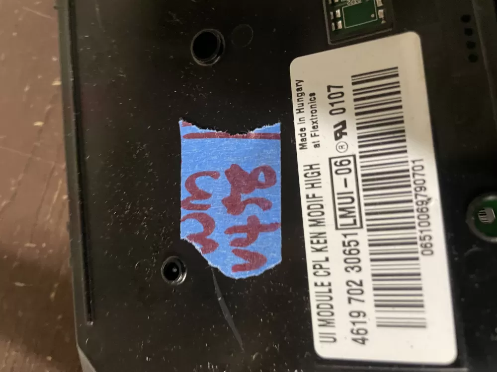 Whirlpool 4619 702 30651 4619 702 30711 Washer Control Board AZ50382 | Wmv458